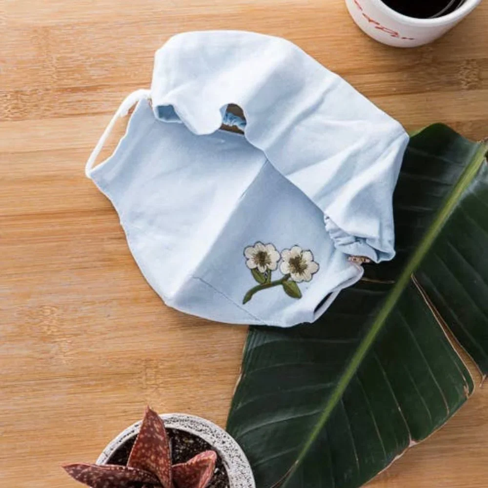 Wildflower FaceMask and Headband Combo
